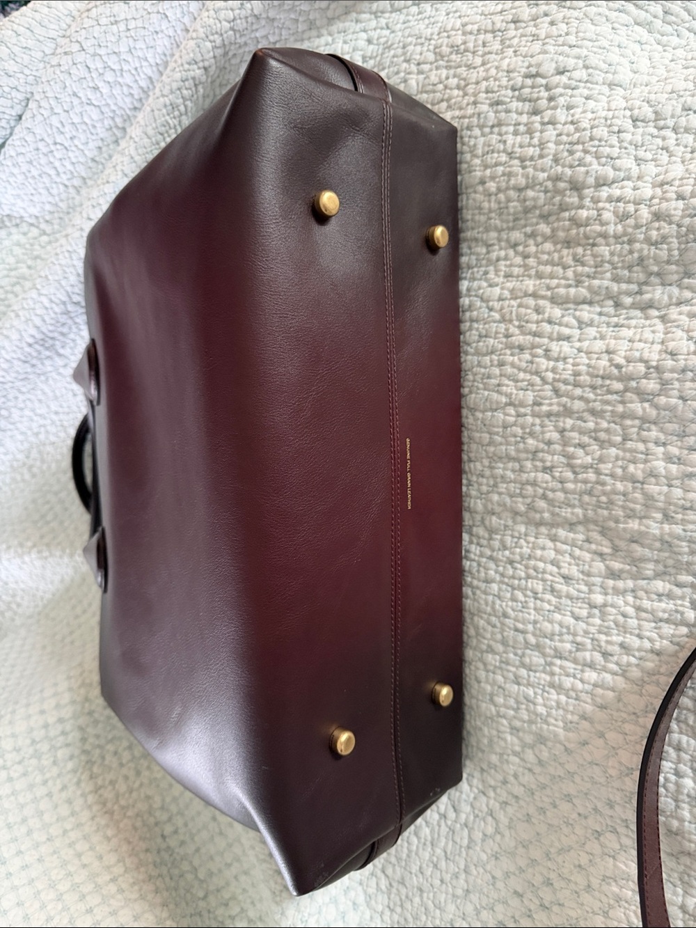 New Coach Empire 40 in Merlot leather - Picture 4 of 8